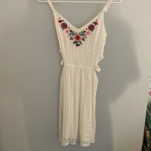 White Lace Summer dress